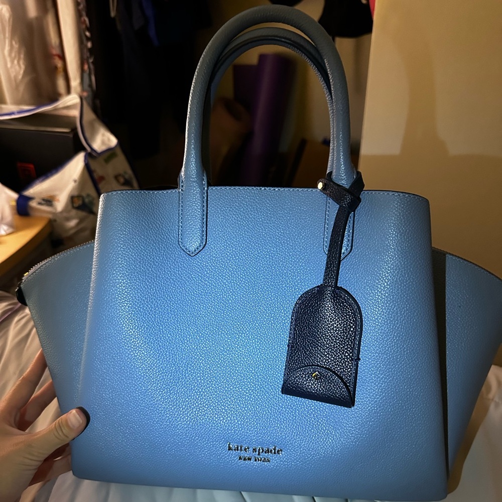Kate spade. Large satchel/crossbody bag. Blue